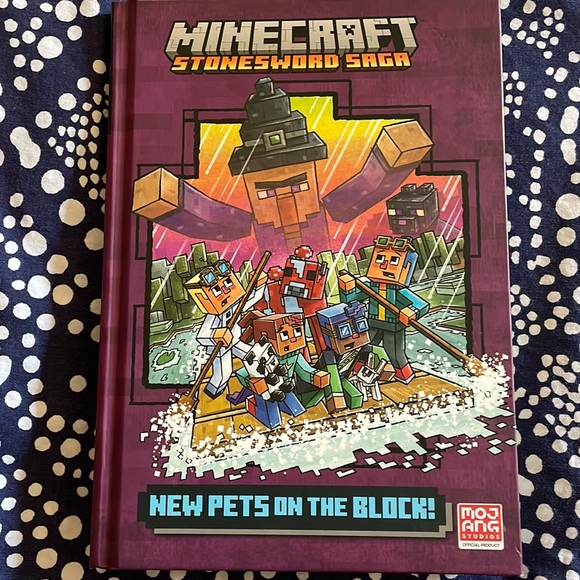 Minecraft: New Pets on the Block! (Minecraft Stonesword Saga #3) Book - Picture 2 of 6